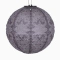 Aurinkokennolyhty Marrakesh py&ouml;re&auml; lila /mauve purple 30cm