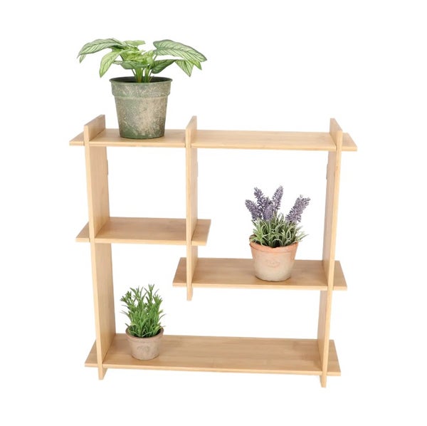 Bambu-hylly kasveille, Square L