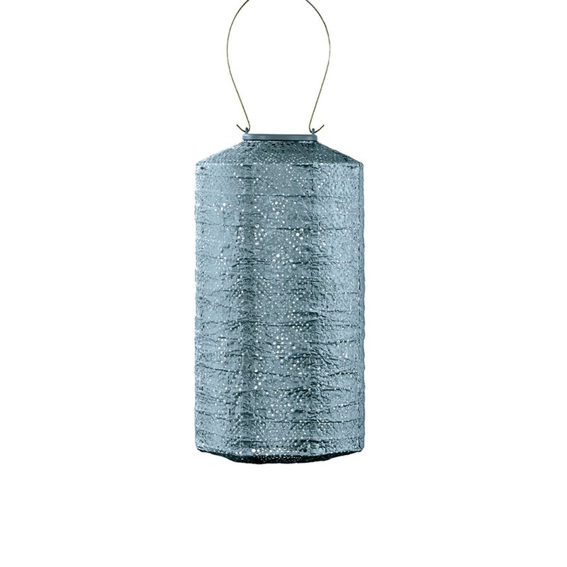 Aurinkokennolyhty Topaze Cylinder harmaansininen /grey blue