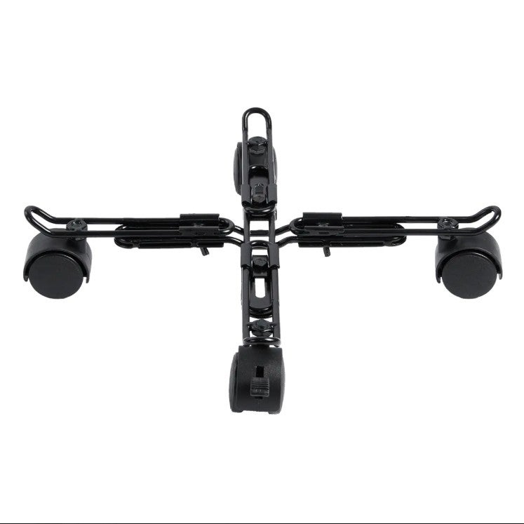 Metallinen, s&auml;&auml;dett&auml;v&auml; ruukun alusta py&ouml;rill&auml; 34-41cm