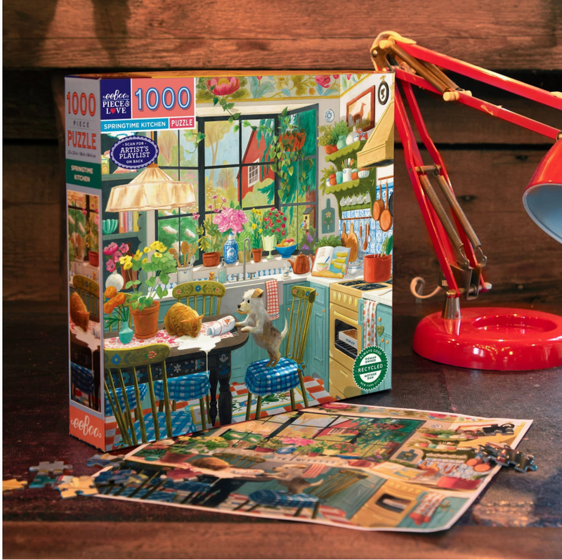 Rauhoitu ja keskity rakentamaan palapeli&auml;.